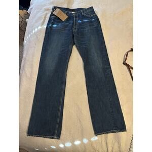 NWT DDC Lab Jeans 32x34, Made In Japan, 100% Cotton, Selvedge, Y2K Wide Leg